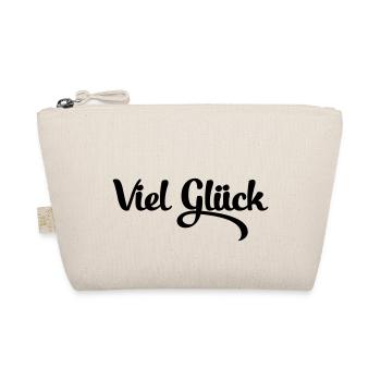 Viel Glück - Organic Pouch - nature - Front