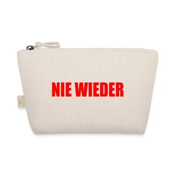 Nie wieder - Bio-Täschchen - Natur - Vorne