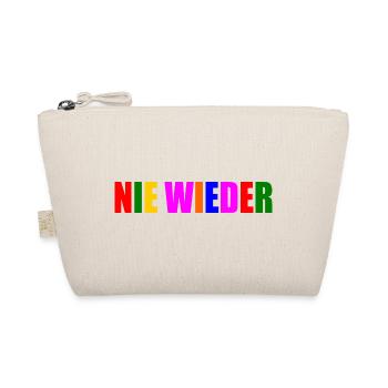 Nie wieder - Bio-Täschchen - Natur - Vorne