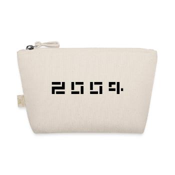 Year of Birth Birthday Born In - Made in 2004 - Organic Pouch - nature - Front