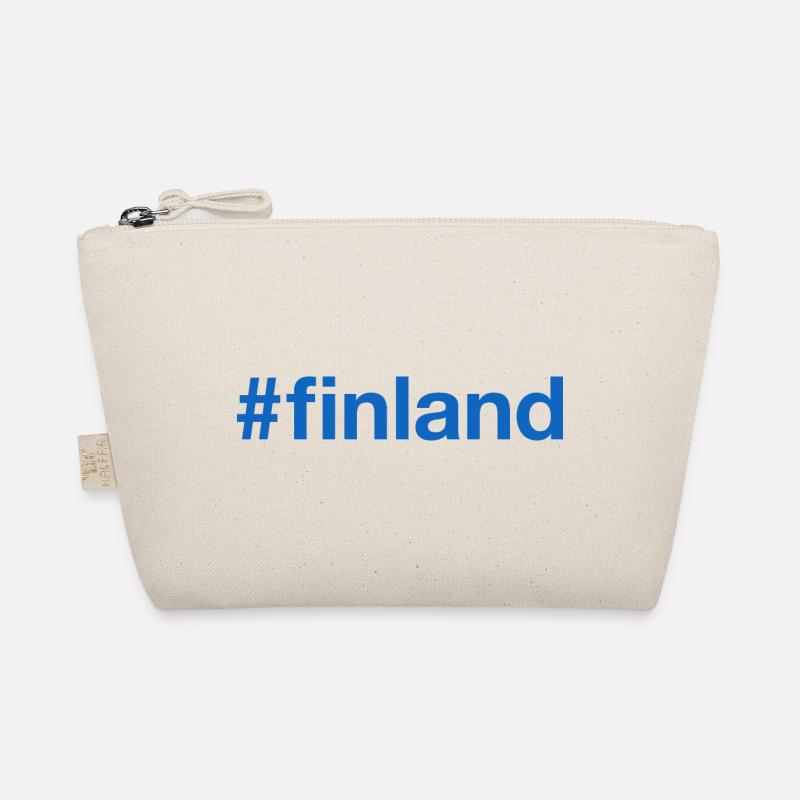FINLAND Hashtag Bio-Täschchen