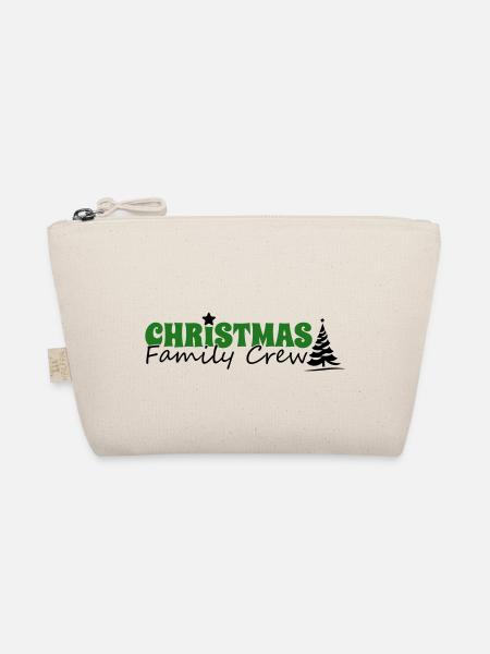 Équipage familial de Noël - Trousse biologique - nature - Devant