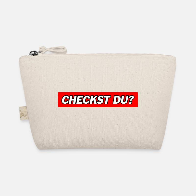 Checkst Du - Funny Memes - Bio-Täschchen - Natur