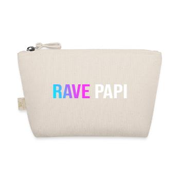 Techno House Electro Festival Hardstyle Rave Papa - Trousse biologique - nature - Devant