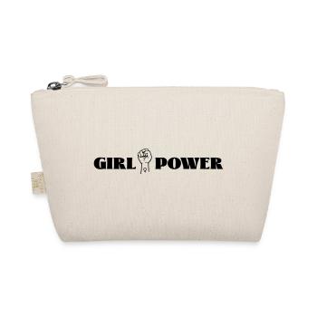 girl power - Organic Pouch - nature - Front