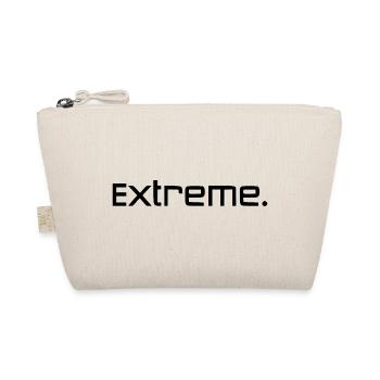 Extreme black - Organic Pouch - nature - Front