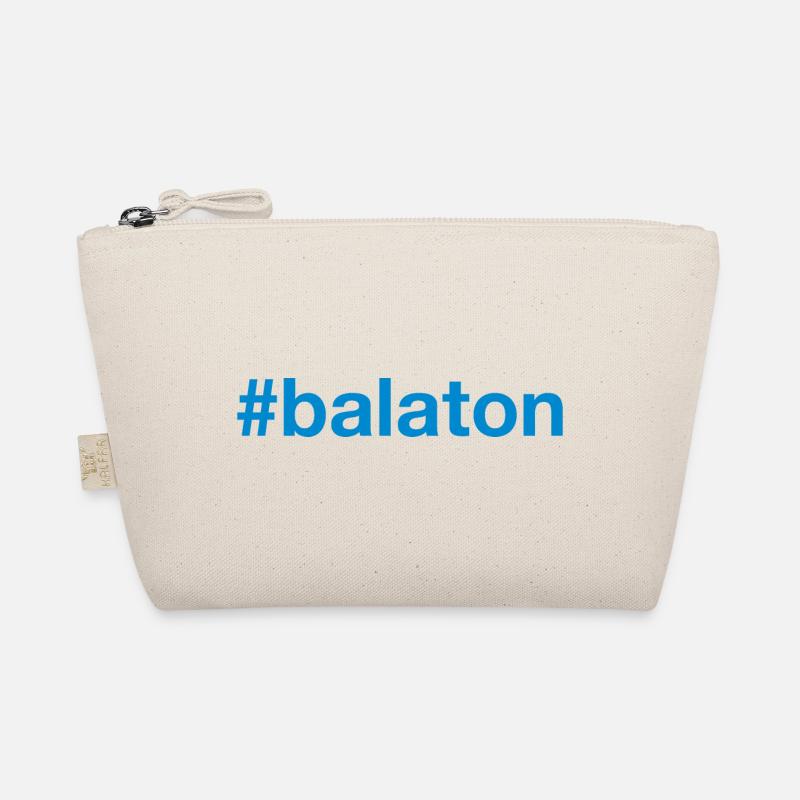 BALATON Hungary Ungarn Hashtag - Bio-Täschchen - Natur