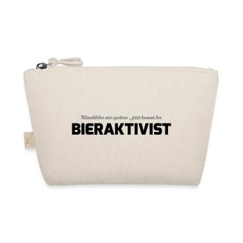 Klimakleber - Bieraktivist - Bio-Täschchen - Natur - Vorne
