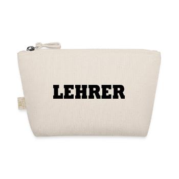 Lehrer - Bio-Täschchen - Natur - Vorne