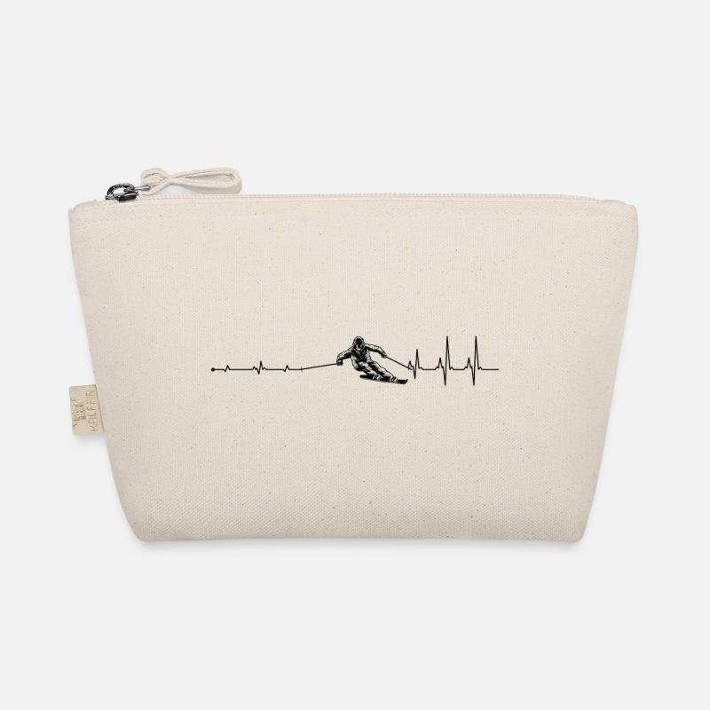 Heartbeat Ski - Bio-Täschchen - Natur