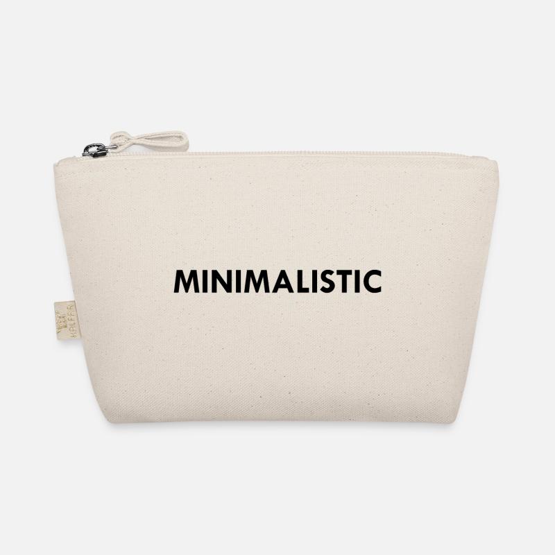 Minimalistisch - Bio-Täschchen - Natur