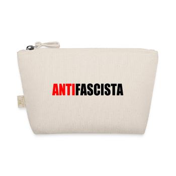 antifascista - Bio-Täschchen - Natur - Vorne