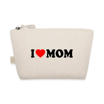 I love mom - Trousse biologique - nature - Devant