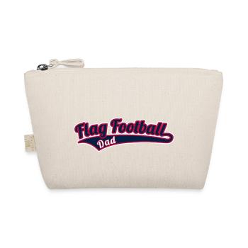 Flag Football Dad - Vater - Bio-Täschchen - Natur - Vorne