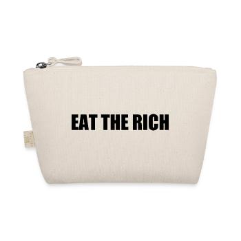 Eat the rich - Organic Pouch - nature - Front