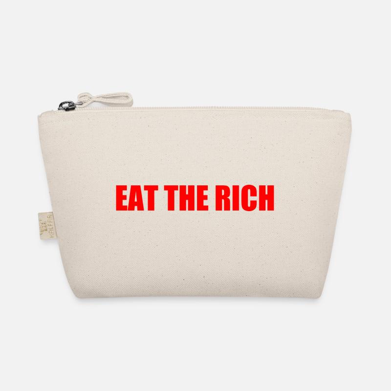 Eat the rich - Bio-Täschchen - Natur