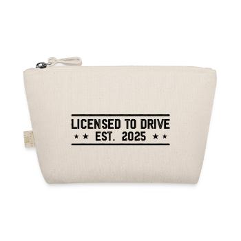 New Driver 2025 Teen Boys Male Driver License - Organic Pouch - nature - Front