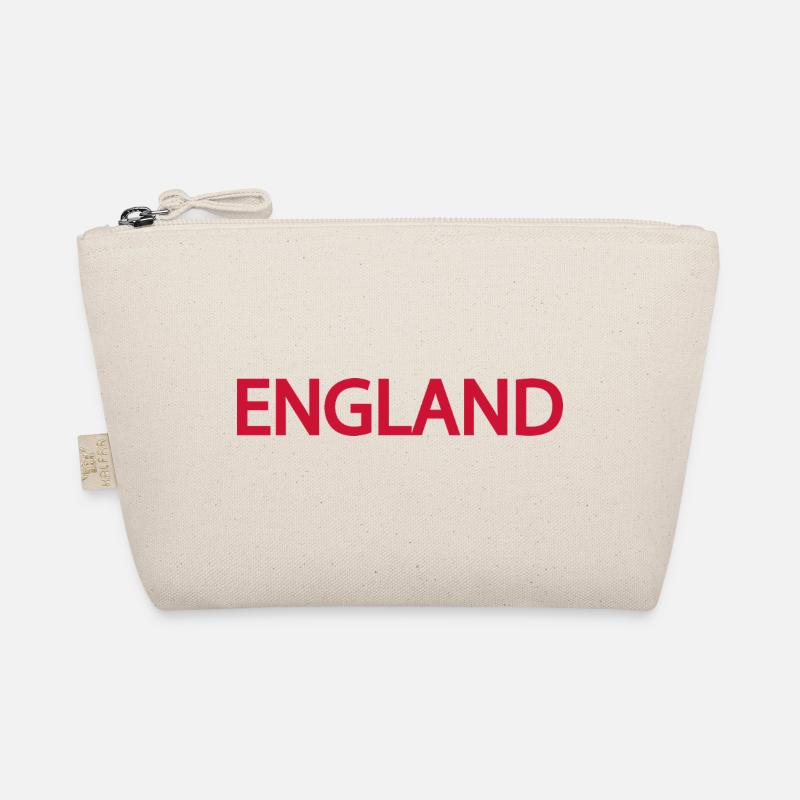 Conception du drapeau de l’Angleterre pour les vêtements Trousse biologique