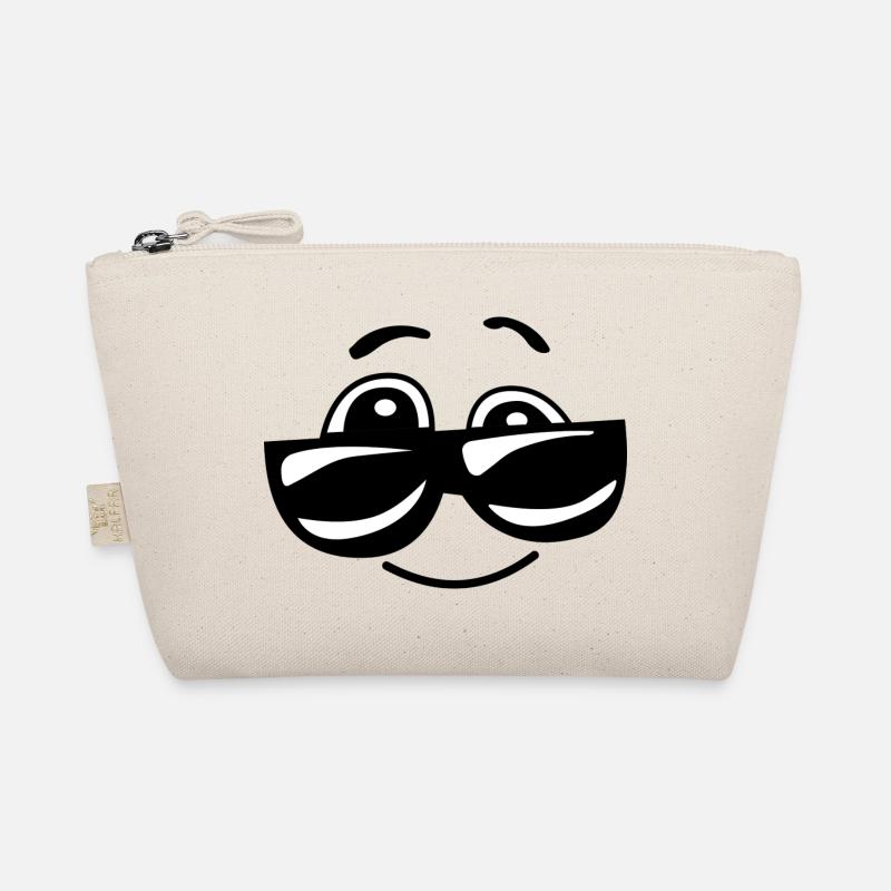 Cool Sunglasses Comic Funny Organic Pouch