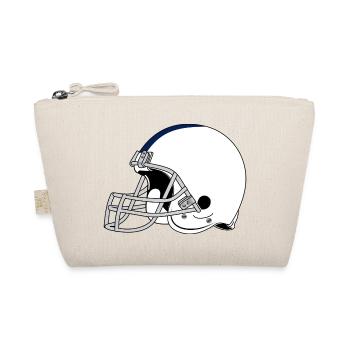 Football helmet - Organic Pouch - nature - Front