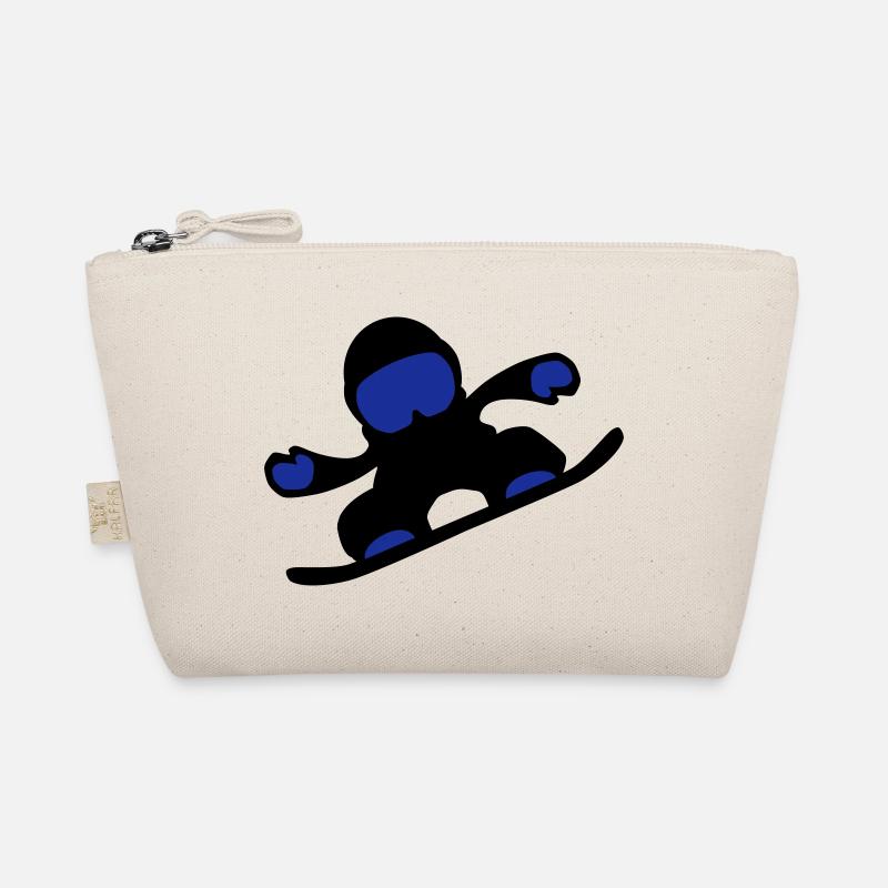 snowboarder Organic Pouch