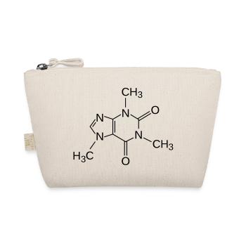 Caffeine Chemical formulae for coffee and teas - Organic Pouch - nature - Front