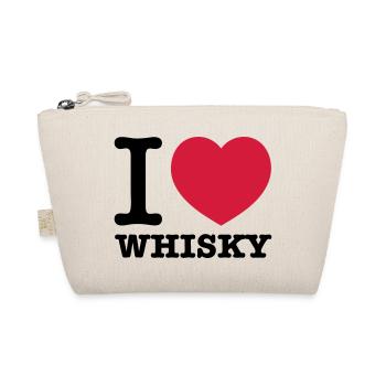 i love whisky - Bio-Täschchen - Natur - Vorne