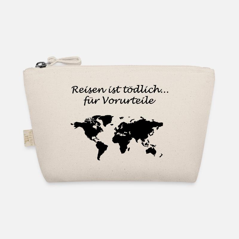 Reisen ist tödlich - Bio-Täschchen - Natur