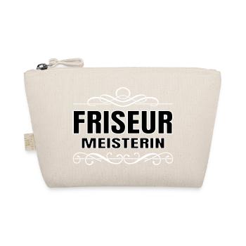 Friseur Friseurin Hairdresser Hair Stylist Haare - Bio-Täschchen - Natur - Vorne