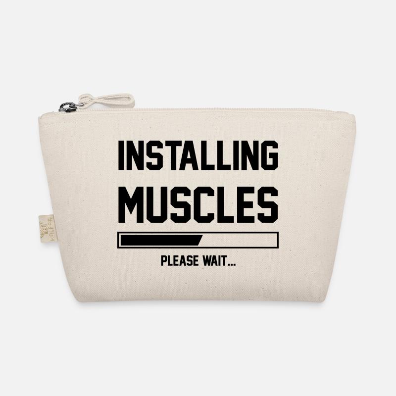 Muscles - Bio-Täschchen - Natur