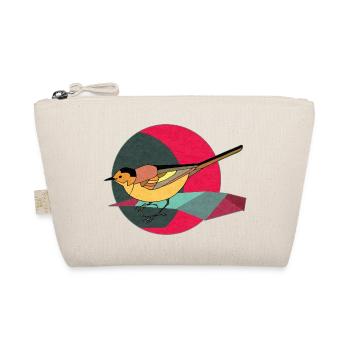 Colorful bird - Organic Pouch - nature - Front