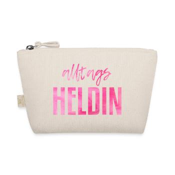 Alltags Heldin - Bio-Täschchen - Natur - Vorne