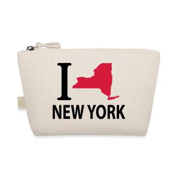 I love New York - Bio-Täschchen - Natur - Vorne
