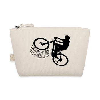 Shirt Wheelie Bike Bike - Organic Pouch - nature - Front