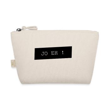 JO EH Faute de frappe sur Noir - Trousse biologique - nature - Devant