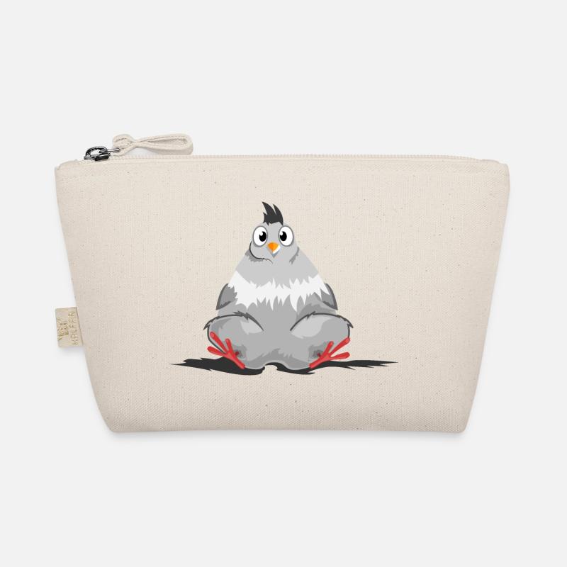 dicke Taube lustig Symbol Huhn Comic Hühner icon Bio-Täschchen