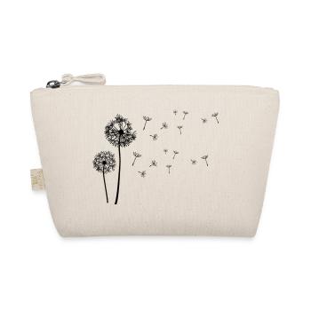 Beautiful dandelion, playful and airy ;) - Organic Pouch - nature - Front
