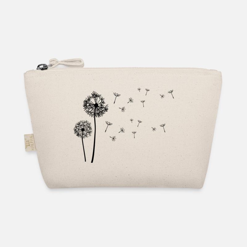 Schöne Pusteblume, verspielt und luftig ;) Bio-Täschchen