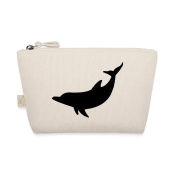 Delfin - Bio-Täschchen - Natur - Vorne