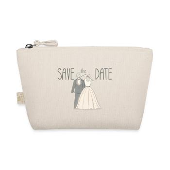 Hochzeit Save The Date Illustration - Bio-Täschchen - Natur - Vorne