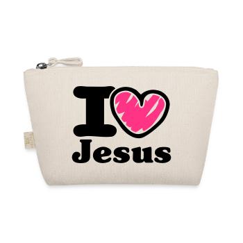 i Love Jesus_V1 - Trousse biologique - nature - Devant