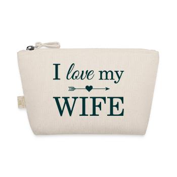 I Love My Wife - Organic Pouch - nature - Front
