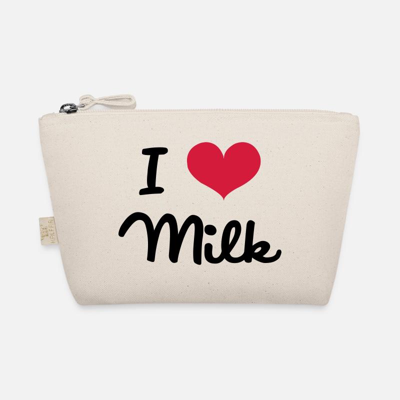 I Love Milk Bio-Täschchen