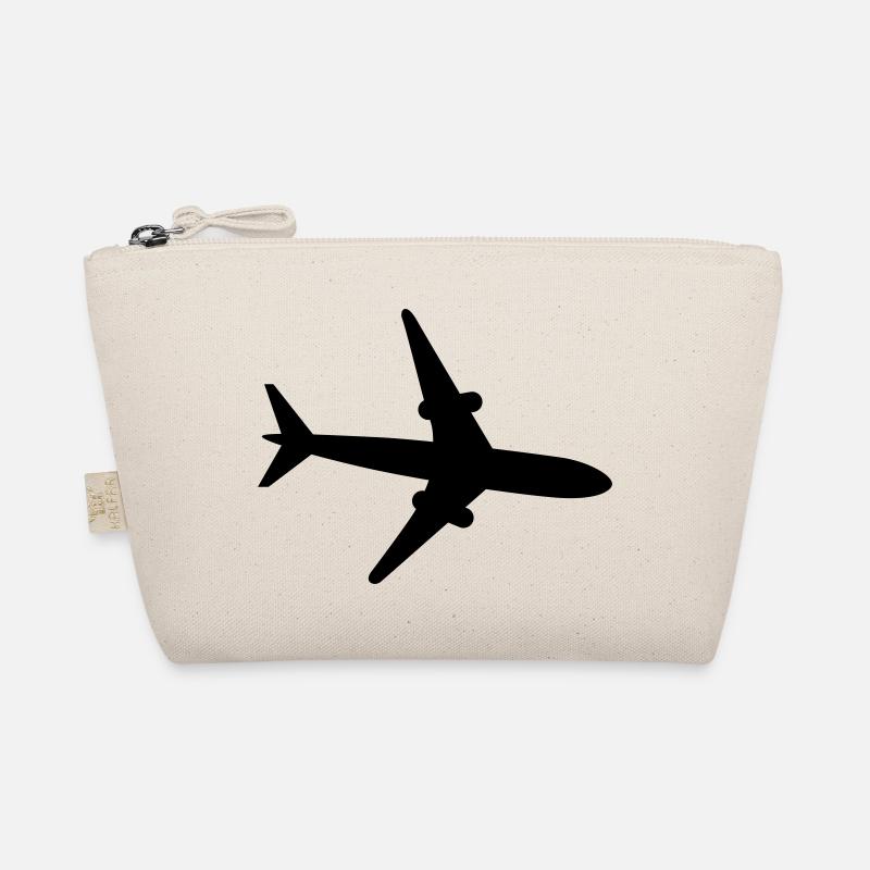 plane - Organic Pouch - nature