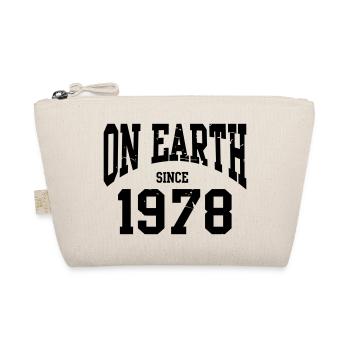 Birthday - On Earth Since 1978 - Geburtstag - Trousse biologique - nature - Devant