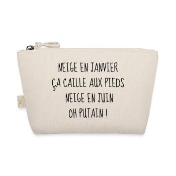 Humour - Drôle - Blague - Rire - Fun - Cool - Trousse biologique - nature - Devant