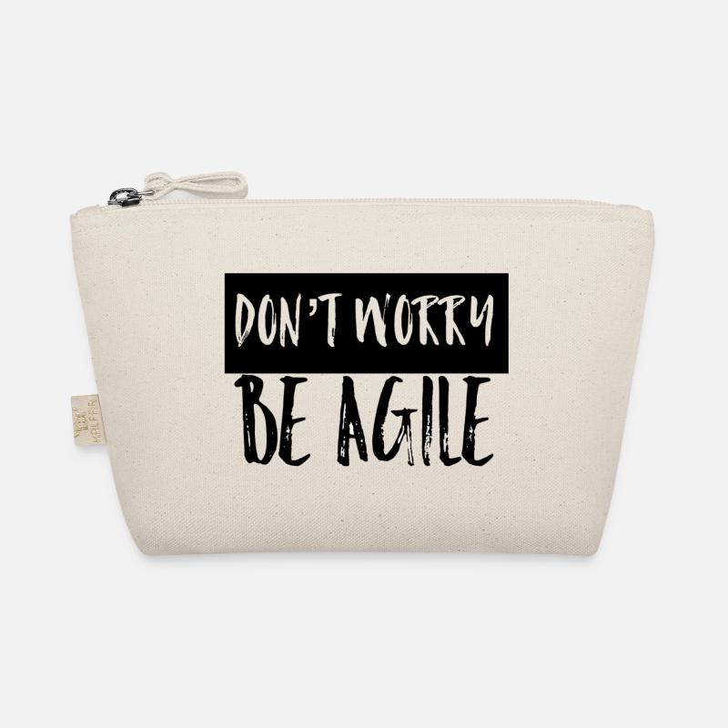 Don't worry be agile Organic Pouch