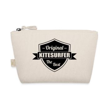 Kitesurfen / Kitesurfer / Kiteboarden / Kitesurf - Bio-Täschchen - Natur - Vorne