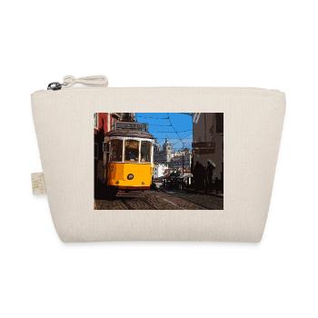 Tram in Lisbon - Organic Pouch - nature - Front