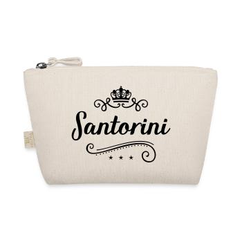 santorini logo - Bio-Täschchen - Natur - Vorne